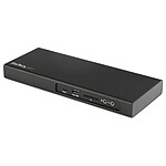 StarTech.com Station d'accueil Thunderbolt 3 double affichage 4K 60 Hz pour PC portable avec emplacement SDD M.2 PCIe et lecteur de carte SD