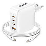 Cargador de red Akashi 130W USB-C + USB-A