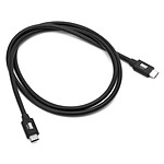 Cable OWC Thunderbolt 5 (80 Gb/s) USB-C - M/M - 1 m - Negro.