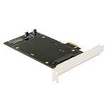Tarjeta controladora DeLock PCI Express para 2 unidades SATA 6 Gbps de 2,5"