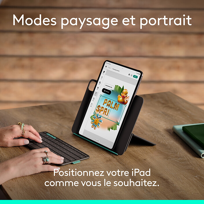 Logitech Flip Folio iPad Pro & Air 13" (Graphite) pas cher