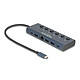 Estación de acoplamiento DeLock USB Type-C 4K Estación de acoplamiento USB-C con puertos HDMI / USB / Gigabit LAN / USB-C PD 3.0 90 W con interruptores